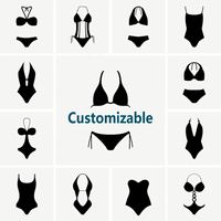 Nuevo Bikini de Dos Piezas, Traje de Baño para Mujer, Fabricantes de Trajes de Baño