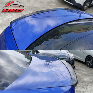 Convient pour Subaru Impreza 12-16 WRX STI 15-21 Aileron de coffre style D2 Noir brillant (Finition cuite / Émail cuit) - Product Image 2