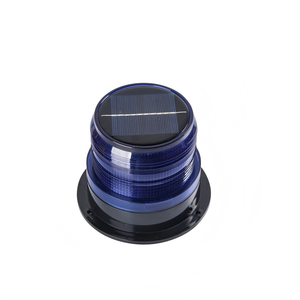 Luz <span class=keywords><strong>de</strong></span> Advertencia <span class=keywords><strong>de</strong></span> Tráfico LED <span class=keywords><strong>de</strong></span> Plástico con Energía Solar, Reflector Prismático <span class=keywords><strong>de</strong></span> Alta Intensidad, Clasificación IP55, Baliza <span class=keywords><strong>de</strong></span> Seguridad Intermitente Verde - Product Image 5