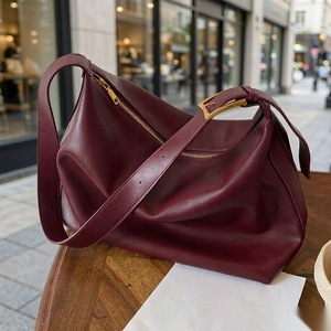 Soft PU Leather Minimalist Waterproof Lightweight <b>Messenger</b> <b>Bag</b> <b>Women</b> Commuting Stylish Crossbody Girls Daily Use Large <b>Bag</b> - Product Image 6