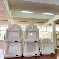 Jumper PVC Mini Tumble bouncing tanpa kabel senyap rumah melompat kastil Bouncer semua dalam satu untuk anak-anak