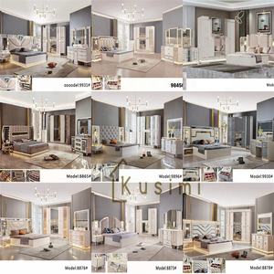 Set Camera da Letto di Alta Qualità in MDF Bianco con Specchio, Nuovo di Zecca - Product Image 1