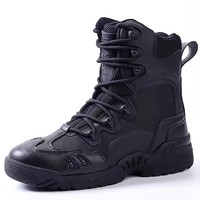 Bottes tactiques pour hommes, imperméables, randonnée dans le désert, escalade en plein air, alpinisme hivernal, lacets, matière en nylon