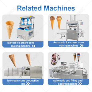 HNOC Macchina per la produzione di bastoncini di gelato per piccole imprese, macchina rotativa per il riempimento <span class=keywords><strong>e</strong></span> il confezionamento di coppette <span class=keywords><strong>e</strong></span> coni gelato in vendita - Product Image 5