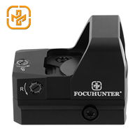 FOCUHUNTER 2025 - Chasse - Vision nocturne - Détecteur de mouvement - 1X23mm - Point rouge - 1500G - Résistant aux chocs - IPX7 - Étanche - Lunette de visée à point rouge