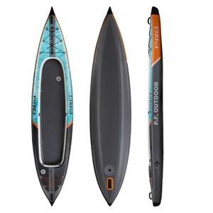Ventes Flash : Planche de SUP gonflable double chambre 430*90*40CM avec siège PF04/1 – Conception à double chambre pour une stabilité améliorée - Product Image 5