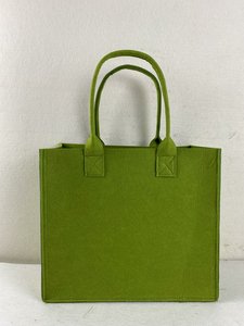 Biểu Tượng Tùy Chỉnh Thân Thiện Với Môi Thường Công Suất Lớn Cảm Thấy Tote Phụ Nữ Cảm Thấy Túi Túi Xách Len Cảm Thấy Mua Sắm Túi - Product Image 3