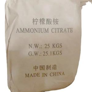 Poudre de citrate d'ammonium tribasique CAS 3458-72-8 - Product Image 1