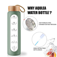 Everich 1000Ml Botol Air Plastik Penjualan Laris Botol Air Olahraga Bebas Bpa dengan Pelindung Silikon dan Tutup Bambu