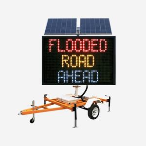 VMS LED panneaux d'affichage publicitaires pour véhicules de sécurité routière à montage variable écrans de message portables mobiles pour remorque à énergie <span class=keywords><strong>solaire</strong></span> - Product Image 1