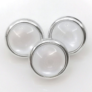 Exquisito abrigo <span class=keywords><strong>de</strong></span> tweed <span class=keywords><strong>de</strong></span> lujo <span class=keywords><strong>de</strong></span> gama alta o botones <span class=keywords><strong>de</strong></span> camisa cosidos a mano botones <span class=keywords><strong>de</strong></span> plástico nacarado <span class=keywords><strong>de</strong></span> ojo <span class=keywords><strong>de</strong></span> gato con borde dorado - Product Image 1