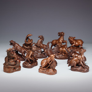 Figura del Zodiaco del Caballo en Cobre, Escultura de Cobre Hecha a Mano, Regalo Decorativo para la Sala de Estar - Product Image 2