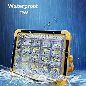 OTHC PT-LYD03 Güneş Enerjili LED Projektör, Dış Mekan Şarj Edilebilir IP66 Taşınabilir Süper Parlak Elektrik Kesintisi Acil Durum Kamp Lambası - Product Image 2