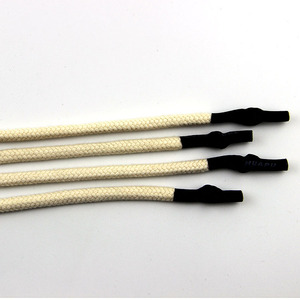 Xinda tùy chỉnh đàn hồi Polyester/Bông vải phản quang 8mm phẳng thể thao giản dị Giày chạy tùy chỉnh logo tráng dệt - Product Image 4