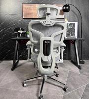 Fabricant de chaises de bureau ergonomiques à dossier double en maille, inclinables à grand angle, avec appui-tête, accoudoirs 8D et siège surdimensionné, Silla Giratoria