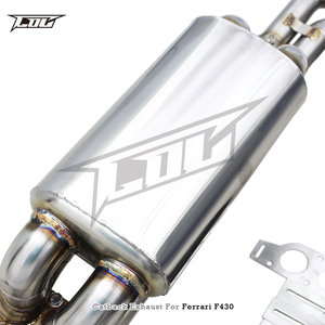 Scarico con Valvola Personalizzato per <span class=keywords><strong>Ferrari</strong></span> F430 Spider/Coupé 4.3L 2005-2009, Tubo di Scarico in Acciaio Inox Boska con Controllo Remoto - Product Image 5