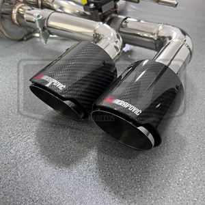 Sistema de Escape Catback HEO para 540I 550i G30, 520I 530I <span class=keywords><strong>G31</strong></span> B48 B58 2.0T 3.0T, Válvula de Acero Inoxidable 304, Acabado Pulido Espejo, Doble Tubo - Product Image 5