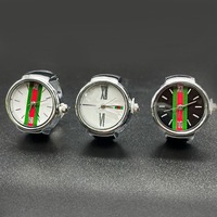 Reloj de Anillo Romano Minimalista, Movimiento de Cuarzo, Aleación de Oro y Plata, Esfera Negra y Blanca, Correa Elástica de Acero Inoxidable, Unisex