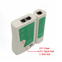 Comprobador de Cables de Red Multifuncional Cat5, Cat5e, Cat6, Cat6a, LAN, RJ45, RJ11/RJ12