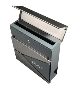 Cassetta postale moderna per esterni Smart in metallo con cassetta postale commerciale montata <span class=keywords><strong>a</strong></span> parete con imballaggio commerciale per la consegna dei pacchi <span class=keywords><strong>Smartbox</strong></span> - Product Image 3