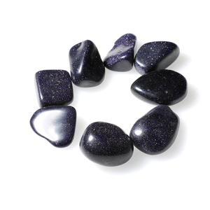 Perline di Ghiaia in Arenaria Blu Naturale Irregolari Non Forate Pietra Curativa per Creazione di Gioielli Acquario Bonsai Decorazione <span class=keywords><strong>Giardino</strong></span> - Product Image 2