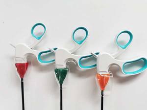 Instrumento endoscópico descartável do fórceps laparoscópico do novo tipo feito da fonte elétrica manual plástica - Product Image 6