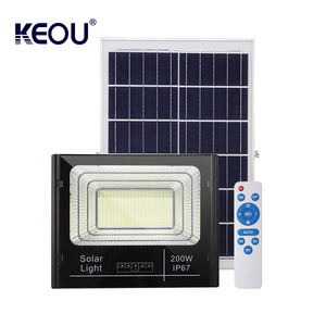 KEOU - Focos LED Solares Impermeables de Aluminio Fundido a Presión, 25 W, 40 W, 60 W, 100 W, 200 W, 300 W, IP66 - Product Image 4