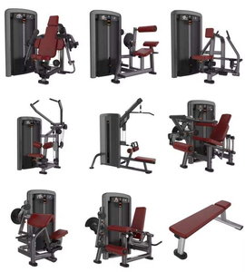 Equipo de ejercicio de cable de fila cargado de pila de servicio pesado ajustable Lat Pull Down y máquina de fila sentada Estación de polea alta y baja - Product Image 4