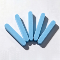 Lot de 12 éponges nettoyantes faciales en PVA compressé, réutilisables, exfoliantes, bandes sèches douces et lavables pour le démaquillage