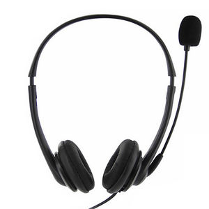 <span class=keywords><strong>Casque</strong></span> filaire avec microphone antibruit pour 5.1 pour IPX-1 étanche PC-USB 3.5mm <span class=keywords><strong>Casque</strong></span> de bureau Appels en conférence en ligne - Product Image 1