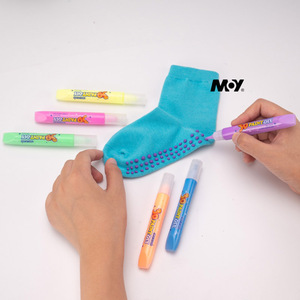 Ensemble de colle de <span class=keywords><strong>peinture</strong></span> <span class=keywords><strong>pour</strong></span> enfants, 6 couleurs, 10.5ml, 3D, bricolage, stylo créatif, t-shirt, pantalon et chaussettes - Product Image 3