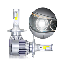 Phares led cob très brillants, 10 pièces, puce C6 H1, 2700k, 3000k, 100 — 110lm/w, 1500ma, pour éclairage de voiture, livraison gratuite, 4000