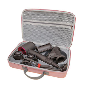 Portable voyage étui de transport sèche-<span class=keywords><strong>cheveux</strong></span> stockage Logo personnalisé avec poignée pour <span class=keywords><strong>Dyson</strong></span> accessoires organisateur étui maille fermeture éclair sac - Product Image 5