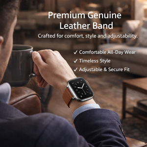 <span class=keywords><strong>Bracelet</strong></span> de montre en cuir véritable de luxe pour <span class=keywords><strong>Apple</strong></span> <span class=keywords><strong>Watch</strong></span> Ultra 2 9 8 7 <span class=keywords><strong>SE</strong></span> 45 mm 41 mm 49 mm, <span class=keywords><strong>bracelet</strong></span> de remplacement rétro pour <span class=keywords><strong>homme</strong></span>, style business - Product Image 3