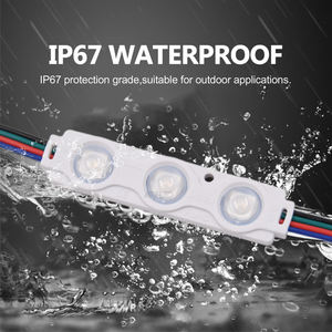 Módulos LED para Letreros Resistentes a la Lluvia, DC12V, 3 LED RGB, para Caja de Luz con Letras de Canal - Product Image 2