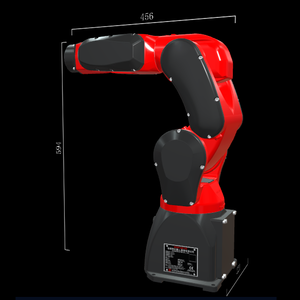 Nouveau robot de bureau à six axes à usage général BORUNTE BRTIRUS0401A, bras de robot industriel servo-électrique IP54 pour le meulage, le polissage et la découpe - Product Image 2