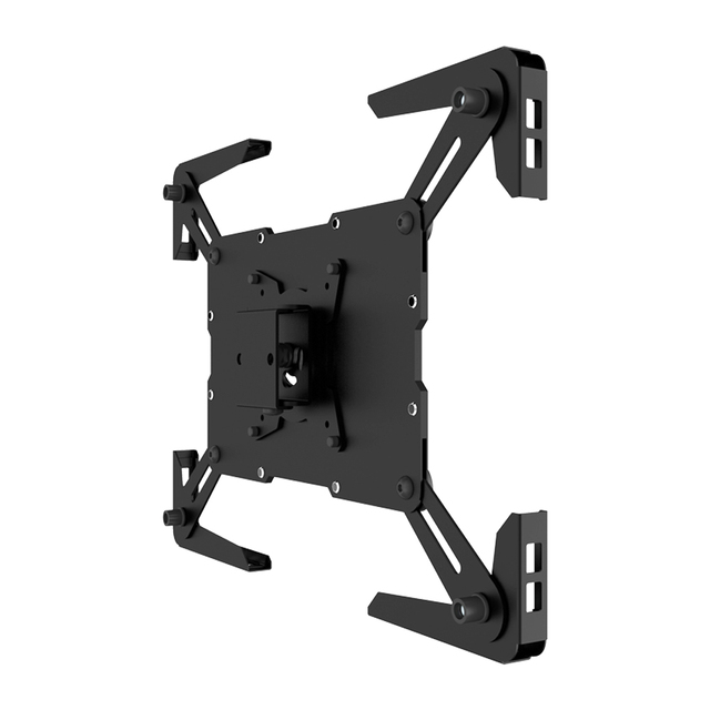 7 Inch Metal Wall Mount Tablet PC Bracket Holder 30LBS Capacity 180 Degree Tilt VESA 75/100mm Horizontal Vertical Screen Support