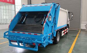 Foton 1 --- 6 tấn chất thải từ chối thu gom rác xe tải máy nén rác xe tải - Product Image 3