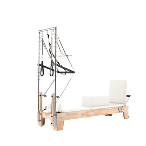 Equipo de Gimnasio Multifuncional de Madera de Roble y Arce ANG, Torre de Pilates <span class=keywords><strong>Infinity</strong></span> para Estudio de Pilates - Product Image 1