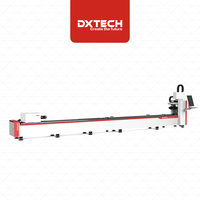 Máquina de Corte Láser para Tubos y Tuberías de Fibra Dxtech de Fácil Operación, Corta Todo Tipo de Tubos y Tuberías Metálicas de Diferentes Tamaños