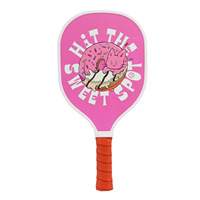 Raquette de pickleball en gros, raquette de pickleball en bois 9 plis, couleur et logo personnalisés, vente chaude transfrontalière, logo direct usine
