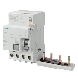 Disjoncteurs de bloc différentiel Siemens 4P 40A 300mA AC Type 3 modules pour 5SY 5SM26420 - Product Image 1