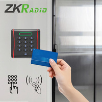 Lector de Tarjetas RFID IC de 13.56MHz con Teclado, Controlador de Acceso Autónomo para un Sistema de Control de Acceso de una Sola Puerta