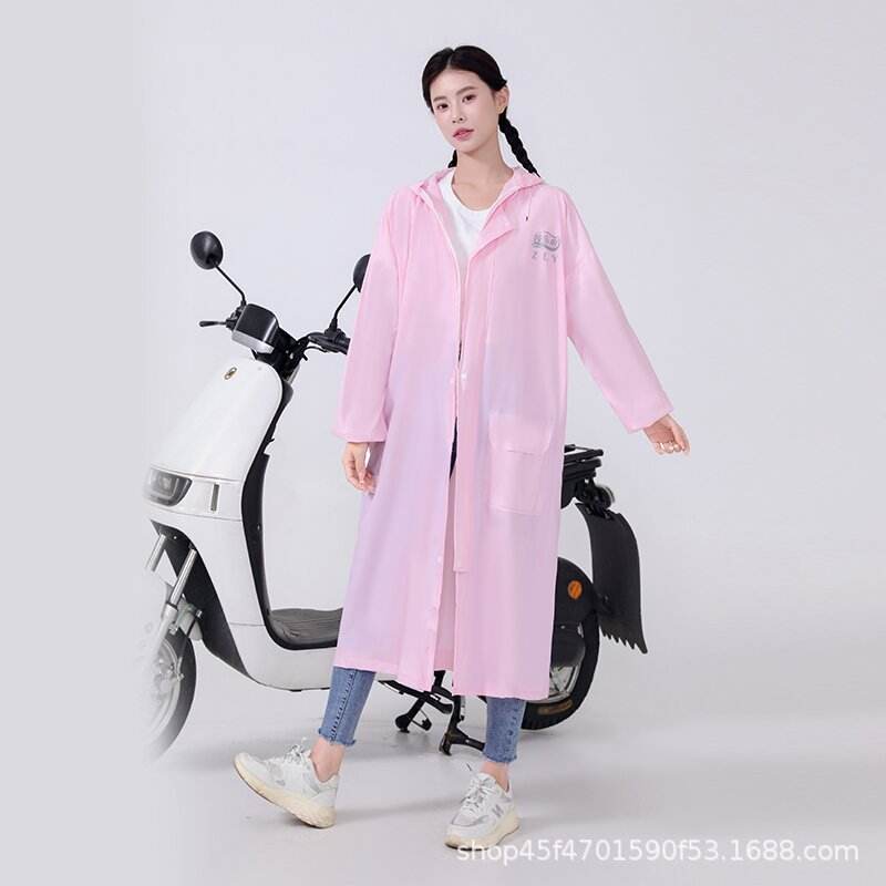 Poche longue zippée rose clair