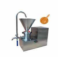 Ligne de production de beurre de cacahuète, de pâte de dattes et de tahini de sésame, moulin colloïdal automatique à prix d'usine