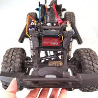Servomoteur numérique 7,4 V 180 degrés 20 kg.cm avec engrenages en aluminium et cuivre, noyau en fer, échelle 1:10, robot industriel étanche, câble USB