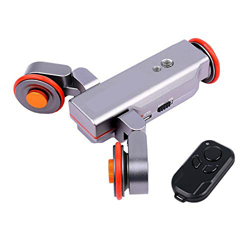 For Dslr Camera Smartphone Electric Rail Rolling Track Slider Motorized Camera Slider Skater Dolly Car