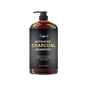 Herbal Katrina Black Hair Color Shampoo Anti-dandruff Oil Control Activated Bamboo Charcoal Shampoo