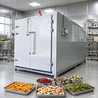 Industriële voedseldroger op grote schaal (500kg-2000kg), fruitdroogmachine, cassave droogmachine