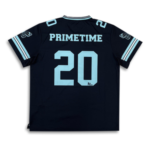 เสื้อฟุตบอลอเมริกันแบบสั่งทำพิเศษ พิมพ์ลายดิจิทัล ผ้าโพลีเอสเตอร์ ระบายอากาศได้ดี ไซส์ใหญ่ แห้งเร็ว ป้องกันรังสียูวี ดีไซน์ทันสมัย - Product Image 3